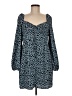 Glamorous Blue 3/4 Sleeve Blouse Size M - photo 1