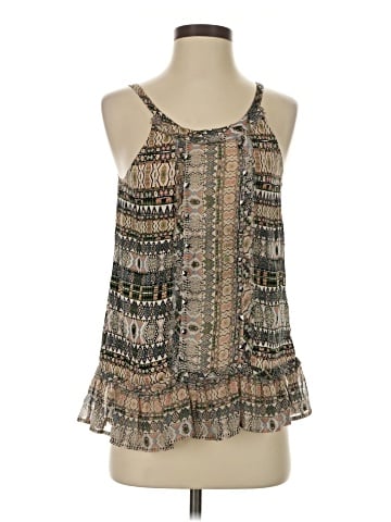 Gypsy 05 Sleeveless Silk Top (view 1)
