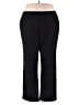 Avenue Solid Black Active Pants Size 20 Plus - photo 1