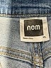 NOM Blue Denim Shorts Size XL - photo 3