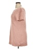 New York & Company 100% Acrylic Solid Pink Pullover Sweater Size XL - photo 5