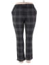 Lee Plaid Gray Dress Pants Size 18 - photo 1