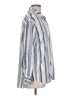 Eden & Olivia Stripes Silver Long Sleeve Button-Down Shirt Size L - photo 4