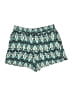 Wildfox 100% Rayon Print Teal Shorts Size Lg (3 or L) - photo 1