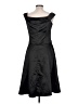 Arden B. Solid Black Cocktail Dress Size L - photo 2