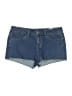 No Boundaries Blue Denim Shorts Size 13 - photo 1