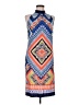 Laundry by Design Graphic Orange Cocktail Dress Size M (estimated) - photo 1