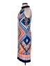 Laundry by Design Graphic Orange Cocktail Dress Size M (estimated) - photo 5