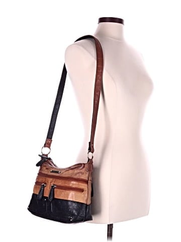 Stone Mountain Leather Crossbody Bag (view 2)