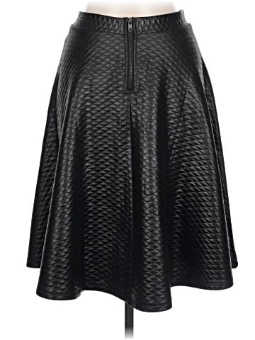 Timing Faux Leather Skirt (view 2)