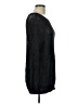 Jennifer Lopez Metallic Black Pullover Sweater Size L - photo 4