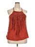 rue21 100% Cotton Orange Sleeveless Blouse Size 3X - photo 1