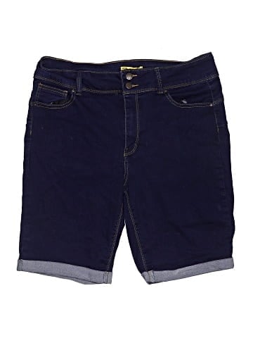 Wax Jean Denim Shorts (view 1)