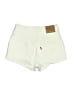 Levi's Ivory Shorts Size 24 waist - photo 2