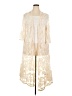 Torrid 100% Nylon Ivory Kimono Size 2X Plus (2) - photo 1