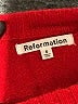 Reformation 100% Wool Solid Red Wool Pullover Sweater Size S - photo 7