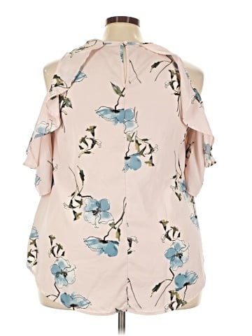 Janette Plus Short Sleeve Blouse (view 2)