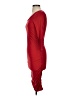 Express Solid Red Casual Dress Size XS - photo 5