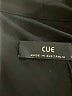 CUE 100% Polyester Solid Black Casual Dress Size 6 - photo 4
