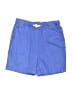 Crewcuts Outlet 100% Cotton Solid Blue Khaki Shorts Size 7 - photo 1