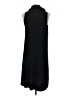 Mossimo Solid Black Casual Dress Size S - photo 2
