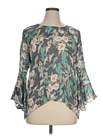 Lauren Conrad 3/4 Sleeve Blouse (view 1)