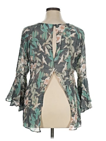 Lauren Conrad 3/4 Sleeve Blouse (view 2)