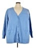 Woman Within Blue Cardigan Size 30 - 32 - photo 1