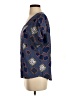 The Odells 100% Rayon Blue Short Sleeve Blouse Size XS - photo 5