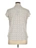 Adrianna Papell Gray Short Sleeve Blouse Size XL - photo 2