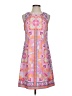 Hale Bob Print Pink Cocktail Dress Size S - photo 1