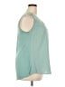 Papermoon 100% Polyester Teal Sleeveless Blouse Size 2X - photo 4