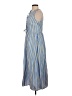 Stradivarius Stripes Blue Casual Dress Size XS - photo 5