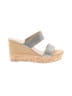 Steve Madden Silver Wedges Size 10 - photo 1