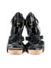 Cole Haan Stripes Black Heels Size 7 1/2 - photo 2