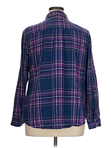 St. John's Bay Long Sleeve Button-Down Shirt (view 2)