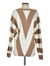 Umgee Chevron-herringbone Brown Pullover Sweater Size S - photo 2