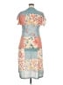 Assorted Brands 100% Polyester Print Teal Casual Dress Size XL - photo 2
