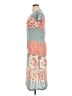 Assorted Brands 100% Polyester Print Teal Casual Dress Size XL - photo 5