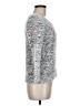 Almost Famous Tweed Silver Pullover Sweater Size M - photo 4