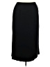 Worthington 100% Polyester Solid Black Formal Skirt Size 22 - photo 1
