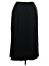 Worthington 100% Polyester Solid Black Formal Skirt Size 22 - photo 2