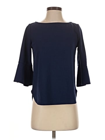 Green Envelope 3/4 Sleeve Top (view 1)