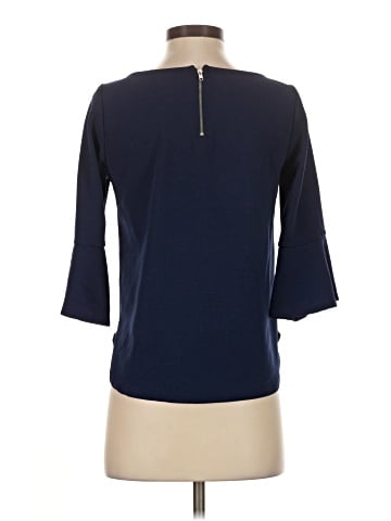 Green Envelope 3/4 Sleeve Top (view 2)