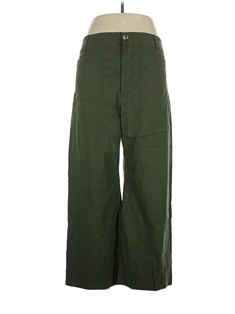 Pre-owned Maeve By Anthropologie Cargo Pants In Green