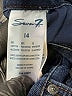 Seven7 Blue Denim Shorts Size 14 - photo 4