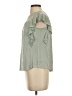 Rewind 100% Polyester Green Short Sleeve Top Size S - photo 5