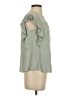 Rewind 100% Polyester Green Short Sleeve Top Size S - photo 4