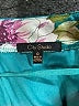 City Studio 100% Polyester Floral Teal Casual Skirt Size 0 - photo 4