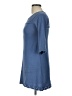 Garnet Hill 100% Organic Cotton Blue Pullover Sweater Size L - photo 5